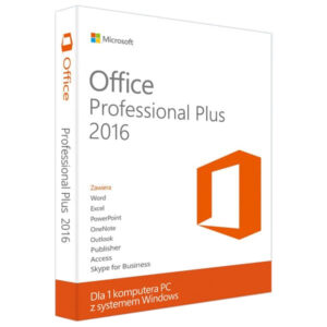 Office 2016 Professional Plus dla Firm i Domu
