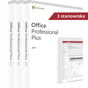 Microsoft Office 2019 Professional Plus - Dla Firm, Do Domu (3 stanowiska)