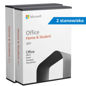 Microsoft Office 2021 Home & Student (2 stanowiska)